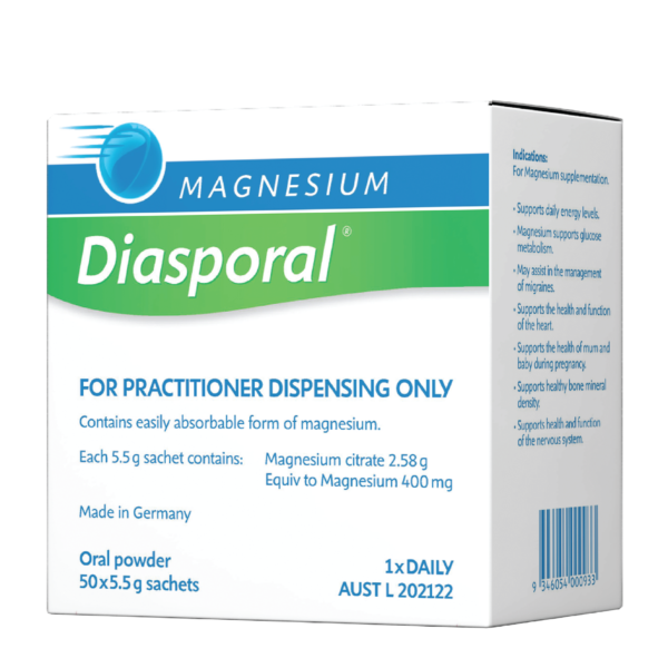 Magnesium Diasporal Oral Powder  50 x 5.5g sachets